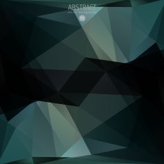 Dark Mosaic triangle background N13