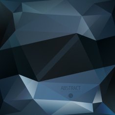 Dark Mosaic triangle background N15