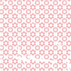 Seamless grunge pattern background flowers white pink