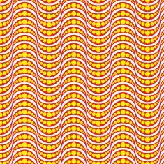 seamless snake motif patterns with bubbles wavy lines N2