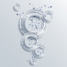 Vector circle abstract background Eps10 N4