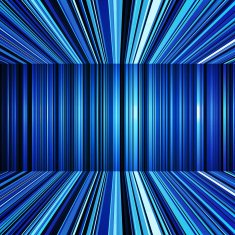 Abstract blue warped stripes background N2