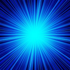 Abstract blue stripes burst background N2