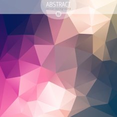 Mosaic triangle background N22