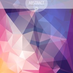 Mosaic triangle background N23