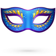 Vector venitian carnival mask