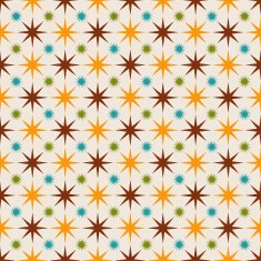 Seamless abstract pattern with stars N2