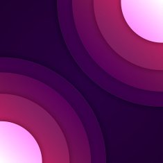 Abstract purple round shapes background N5