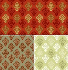 seamless damask pattern N40