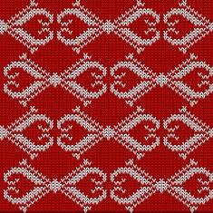 Knitted Wool Vector Background N10