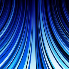 Abstract warped blue stripes colorful background