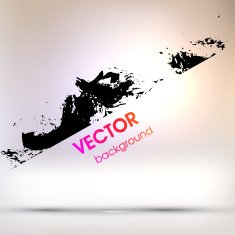 Abstract Ink Blot for Grunge Backgound N203