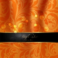 Floral Retro Background for Vintage Design N336