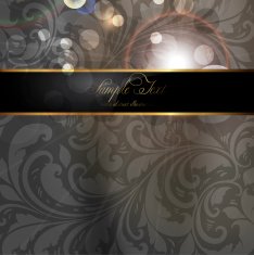 Floral Retro Background for Vintage Design N350