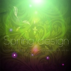 Floral Retro Background for Vintage Design N354