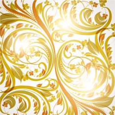 Floral Retro Background for Vintage Design N365