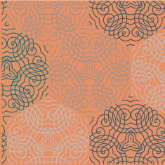 Seamless wallpaper pattern red N3