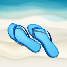 Blue FlipFlops N2