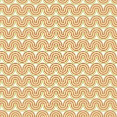 abstract snake half circle stripe seamless pattern
