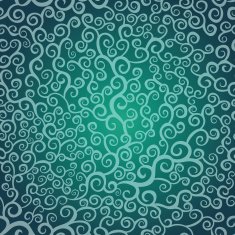 vintage seamless pattern with spiral elements N4