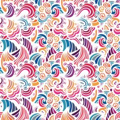 Mosaic vector seamless pattern N36