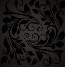 Floral Retro Background for Vintage Design N407