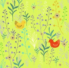 Seamless Floral Pattern N772