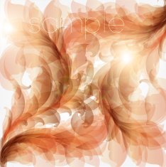 Floral Retro Background for Vintage Design N444