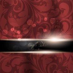 Floral Retro Background for Vintage Design N466