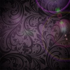 Floral Retro Background for Vintage Design N476