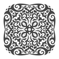 Abstract vector mehndi tattoo ornament N6