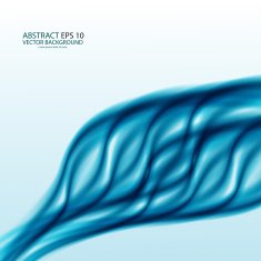 Bright blue abstract background