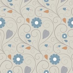 floral seamless pattern N334