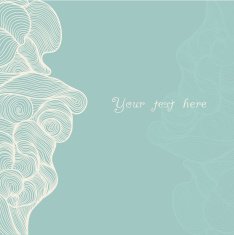 Abstract invitation card N8