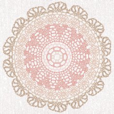 Elegant lacy doily N11