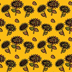 sunflowers pattern