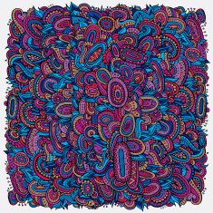 Ethnic decorative background N2
