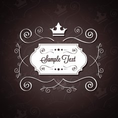 Vector Abstract Background for Sample Text
