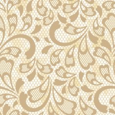 Old lace seamless pattern Vector texture