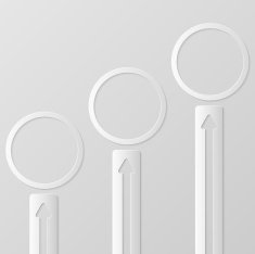Paper modern infographic Design elements