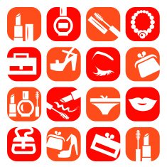 color fashion clothes icons N2