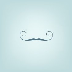 mustache design N2