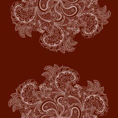 Vector vintage floral pattern N14