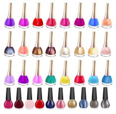 Set of nail polish N2