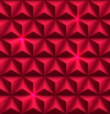 Vector red mosaic background