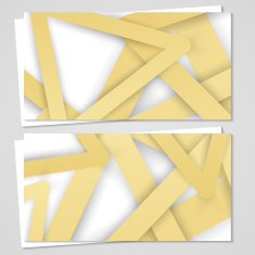 Vector business-card set for your design N101