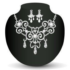 wedding necklace N2