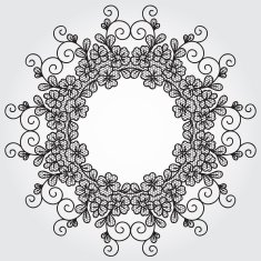 Vector lace element