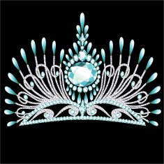 diadem cronw feminine wedding