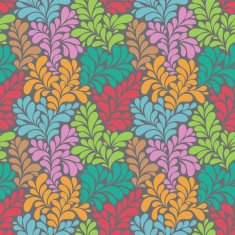 Colorful abstract seamless pattern N3